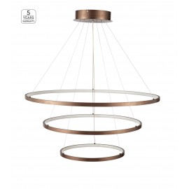 77-8131 SE LED 80-60-40 MORELLI PENDANT COFFEE BROWN Β5