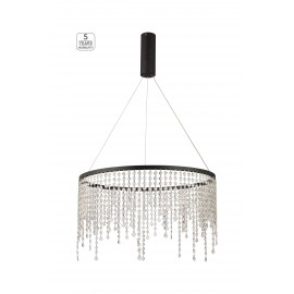 77-8136 SE LED 60 CRESCENDO PENDANT BLACK Γ5