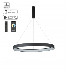 77-8139 SE LED SMART 80 AMAYA PENDANT BLACK Δ5