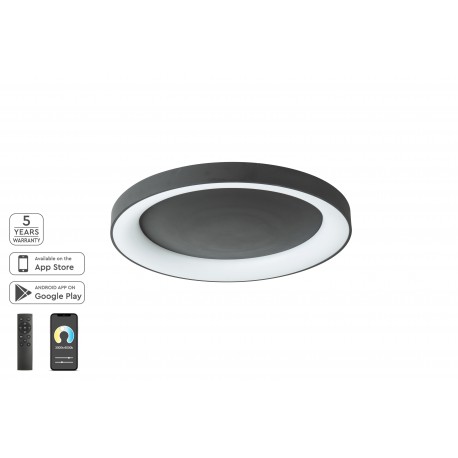 77-8154 SE LED SMART 80 AMAYA CEILING BLACK Δ3