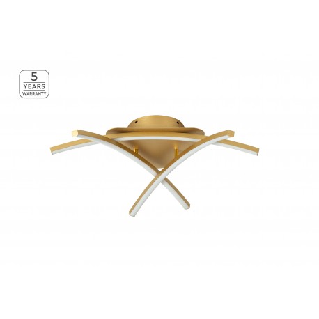 77-8173 SE LED 65-3 XENA CEILING BRUSHED GOLD Ε3