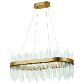 77-8206 M6601-800R PULSE BRONZE GOLD PENDANT Δ2