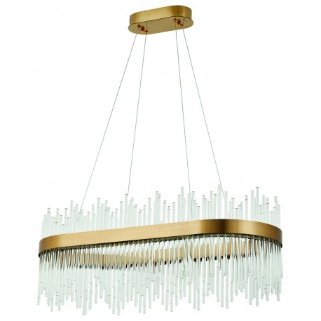 77-8206 M6601-800R PULSE BRONZE GOLD PENDANT Δ2