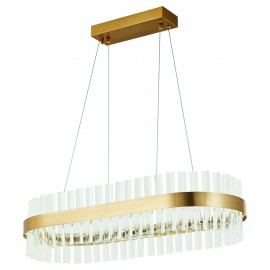 77-8213 M6612-800R TORRENT BRUSHED GOLD PENDANT Γ3