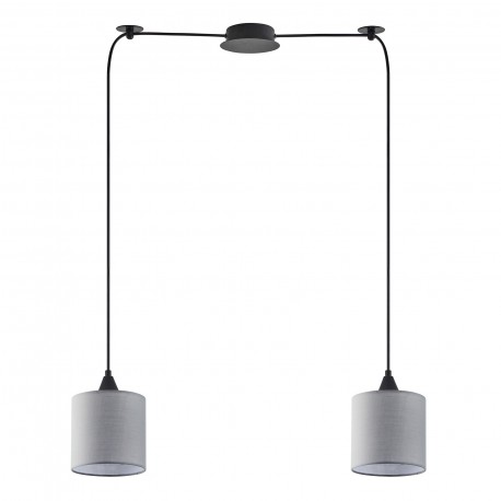 77-9013 SE21-BL-B10-BL2-SH2 ADEPT PENDANT Grey Shade Pendant +