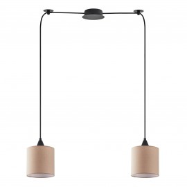 77-9014 SE21-BL-B10-BL2-SH3 ADEPT PENDANT Brown Shade Pendant+