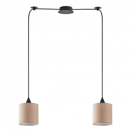 77-9014 SE21-BL-B10-BL2-SH3 ADEPT PENDANT Brown Shade Pendant+