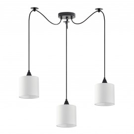 77-9015 SE21-BL-B10-BL3-SH1 ADEPT PENDANT White Shade Pendant +