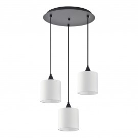 77-9018 SE21-BL-B10-BL3-SH1 ADEPT PENDANT White Shade Pendant+