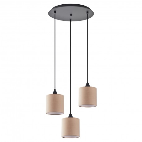 77-9020 SE21-BL-B10-BL3-SH3 ADEPT PENDANT Brown Shade Pendant+
