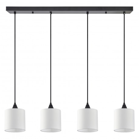 77-9021 SE21-BL-B10-4BL-SH1 ADEPT PENDANT White Shade Pendant+