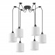 77-9024 SE21-BL-B10-BL6-SH1 ADEPT PENDANT White Shade Pendant +