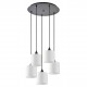 77-9027 SE21-BL-B10-BL5-SH1 ADEPT PENDANT White Shade Pendant+