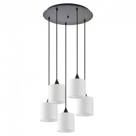 77-9027 SE21-BL-B10-BL5-SH1 ADEPT PENDANT White Shade Pendant+
