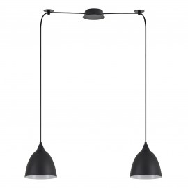 77-9044 SE21-BL-B10-BL2-MS2 ADEPT PENDAT Black Metal Shade +