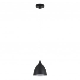 77-9045 SE21-BL-B10-MS2 ADEPT PENDANT Black Metal Shade +