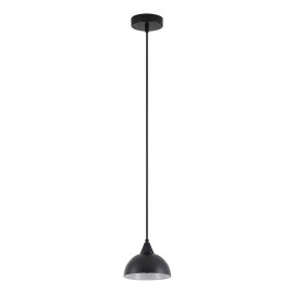 77-9053 SE21-BL-B10-MS3 ADEPT PENDANT Black Metal Shade +