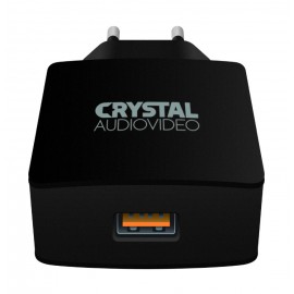 381209 CRYSTAL AUDIO QP-3 QC3.0 port 3.65-6.5V 3A 6.5-9V 2A 9-12V 1.5A Single USB Wall Charger