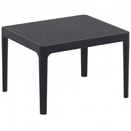 20-0254 SKY BLACK 50Χ60Χ40εκ. ΤΡΑΠΕΖΙ ΠΟΛ/ΝΙΟΥ