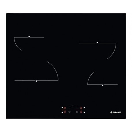 Pyramis PHC61410FMB Κεραμική Εστία Αυτόνομη με Λειτουργία Κλειδώματος 58x51εκ.(174020030) ΕΛΛΗΝΙΚΗΣ ΚΑΤΑΣΚΕΥΗΣ