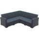 53-0155 MONACO DARK GREY ΓΩΝΙΑ 207Χ207Χ79εκ. ΠΟΛ/ΝΙΟΥ