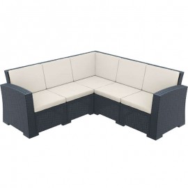 53-0801 MONACO DARK GREY ΓΩΝΙΑ ΜΕ ΜΑΞΙΛΑΡΙ ΠΟΛ/ΝΙΟΥ
