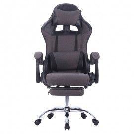 058-000051 Καρέκλα γραφείου Winner gaming pakoworld PVC-ύφασμα μαύρο