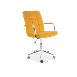 Καρέκλα γραφείου Q-022 υφασμάτινη 87x45-55x51x40 BLUVEL 68 DIOMMI 80-1433