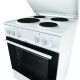 Gorenje GE6A40WB Κουζίνα 71lt με Εμαγιέ Εστίες Π60εκ. Λευκή A (741017) (7 ΧΡΟΝΙΑ ΕΓΓΥΗΣΗ)