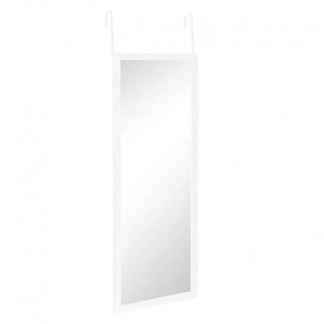 199-000499 Καθρέπτης πόρτας PWD-0111 pakoworld polyresin-λευκό 34x1.7x94εκ