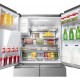 Hisense RQ760N4SASE Ψυγείο Ντουλάπα Total NoFrost Υ178.5xΠ91.4xΒ72.5εκ. Inox E