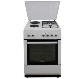 Carad GMW54402 Κουζίνα 64lt με Εστίες Υγραερίου Π60εκ. Λευκή A