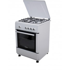 Carad GGW54450 Κουζίνα 64lt με Εστίες Υγραερίου Π60εκ. Λευκή A