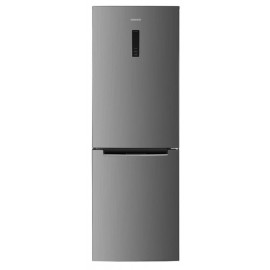 Eskimo ES RBF320E185IN Ψυγειοκαταψύκτης NoFrost Υ185xΠ60xΒ68.5εκ. Inox Ε