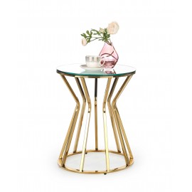 60-20275 AFINA S, coffee table, mirror / gold DIOMMI V-CH-AFINA_S-LAW