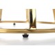 60-20275 AFINA S, coffee table, mirror / gold DIOMMI V-CH-AFINA_S-LAW