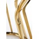60-20275 AFINA S, coffee table, mirror / gold DIOMMI V-CH-AFINA_S-LAW
