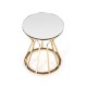 60-20275 AFINA S, coffee table, mirror / gold DIOMMI V-CH-AFINA_S-LAW