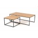 60-20290 ALASKA set of two c. tables DIOMMI V-CH-ALASKA-LAW