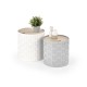 60-20291 ALBA set of two c. tables DIOMMI V-CH-ALBA-LAW