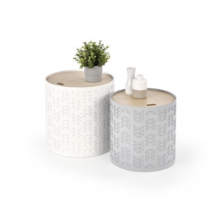 60-20291 ALBA set of two c. tables DIOMMI V-CH-ALBA-LAW