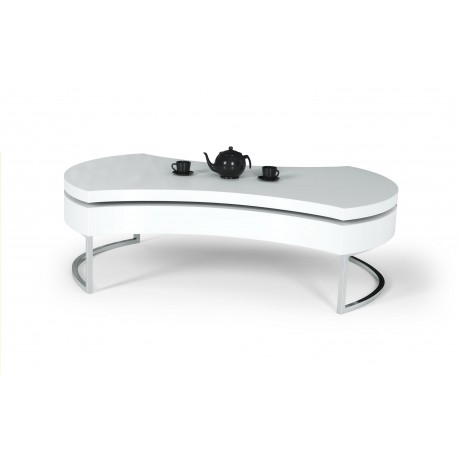 60-20366 AUREA coffee table color: white DIOMMI V-CH-AUREA-LAW