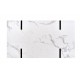 60-20438 BLANCA c. table white marble / black DIOMMI V-CH-BLANCA-LAW