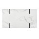 60-20438 BLANCA c. table white marble / black DIOMMI V-CH-BLANCA-LAW