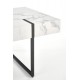 60-20438 BLANCA c. table white marble / black DIOMMI V-CH-BLANCA-LAW