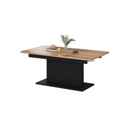 60-22149 BUSETTI, c.table, wotan oak / black mat DIOMMI V-PL-BUSETTI-LAW-DĄB WOTAN/CZARNY