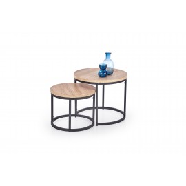 60-21635 OREO set of two c. tables DIOMMI V-CH-OREO-LAW-DĄB_SAN_REMO