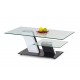 60-21801 SAVANA coffee table color: white/black DIOMMI V-CH-SAVANA-LAW