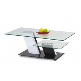 60-21801 SAVANA coffee table color: white/black DIOMMI V-CH-SAVANA-LAW