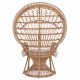 ΠΟΛΥΘΡΟΝΑ ROYAL PEACOCK ΑΠΟ BAMBOO ΜΕ ΜΑΞΙΛΑΡΙ 134X65X150Yεκ.HM9342